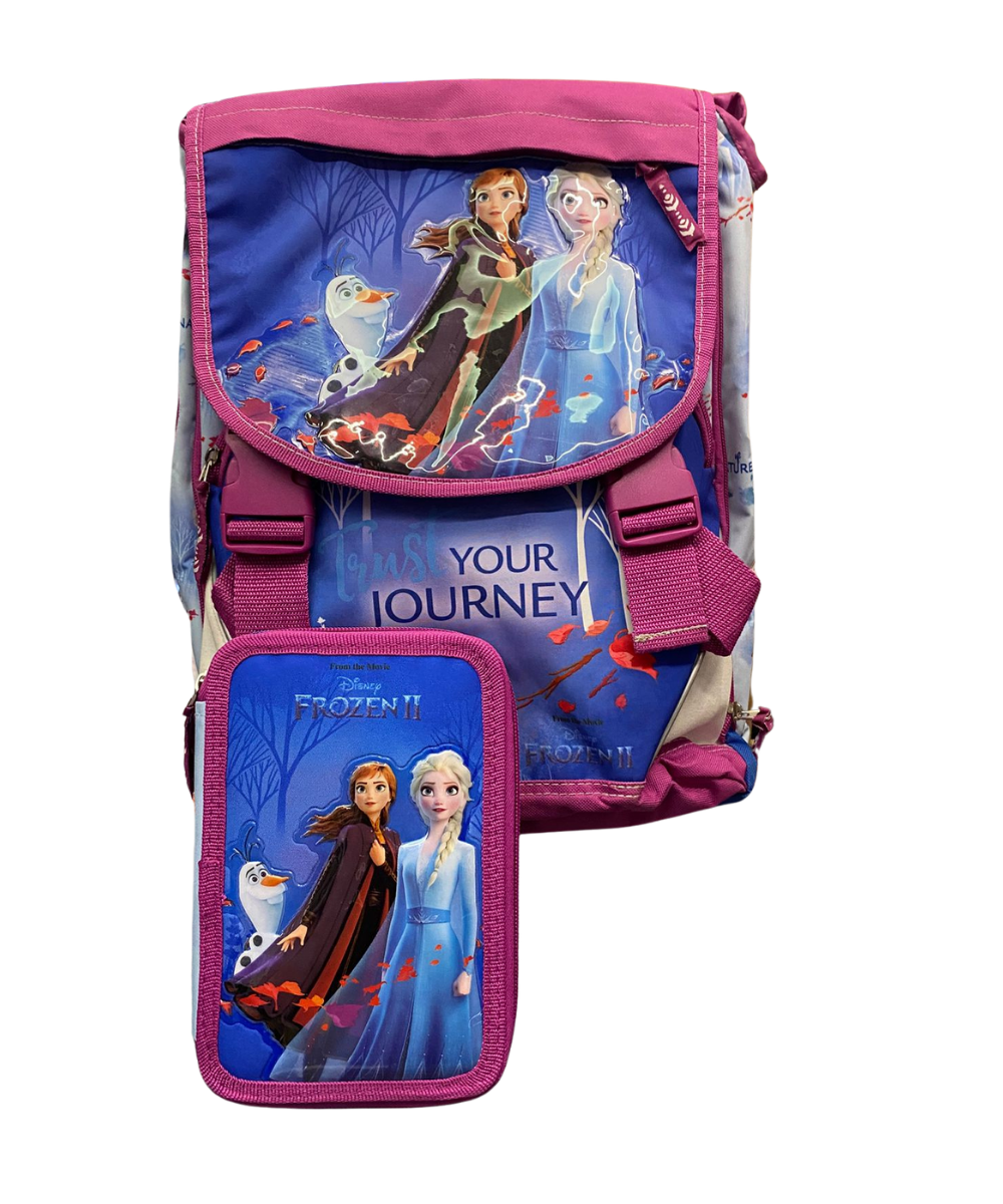 Zaino + Astuccio Frozen