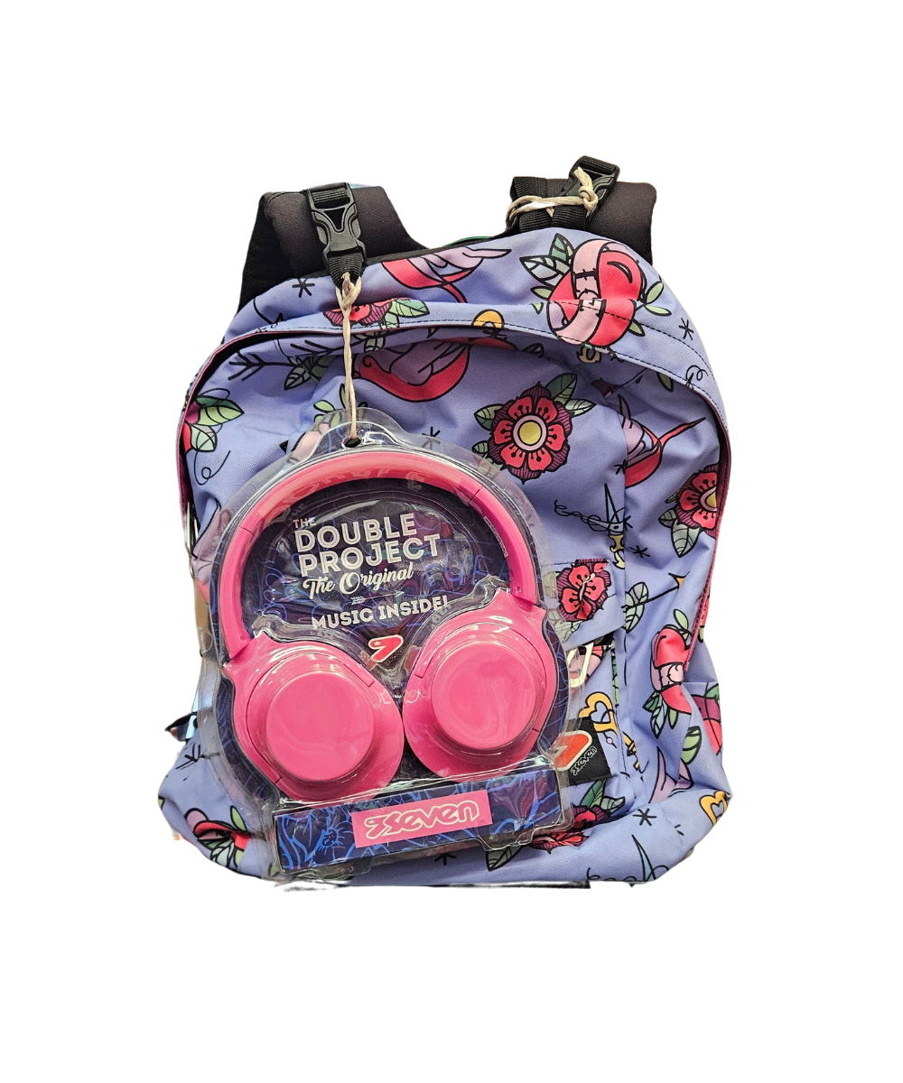Zaino + Cuffie Seven
