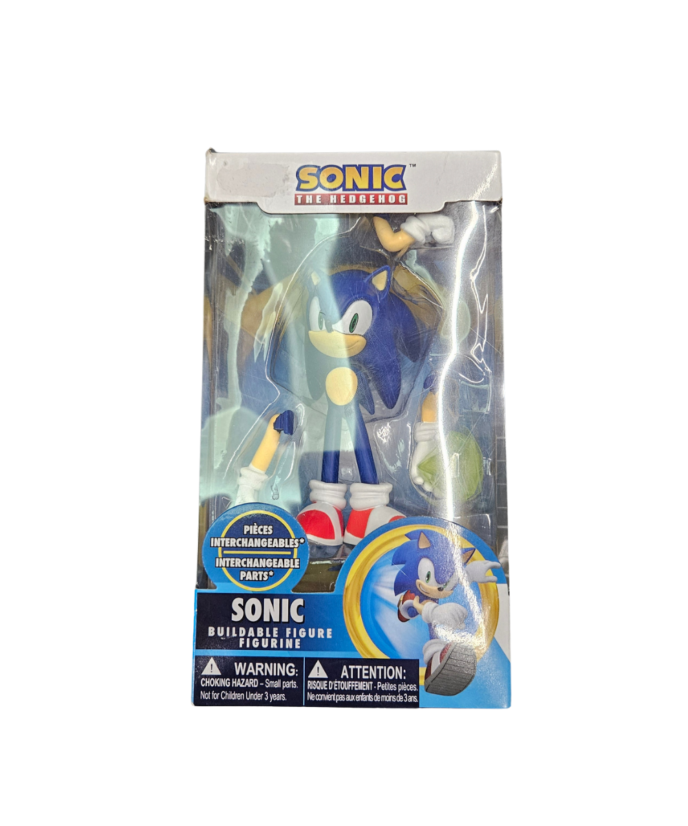 Figure Sonic The Hedgehog Con Pezzi Intercambiabili
