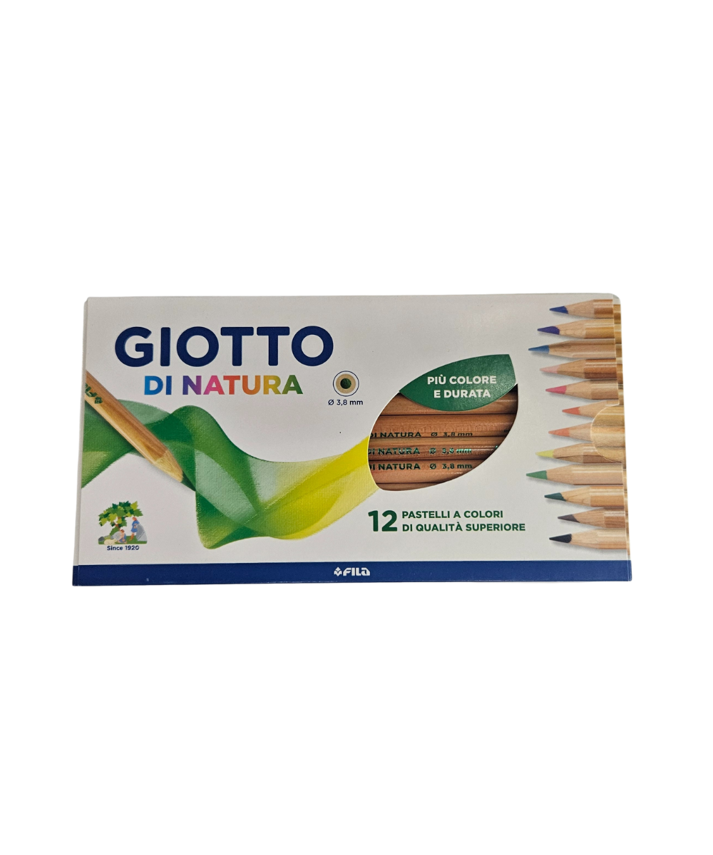 Confezione 12 Pastelli A Colori Giotto Di Natura