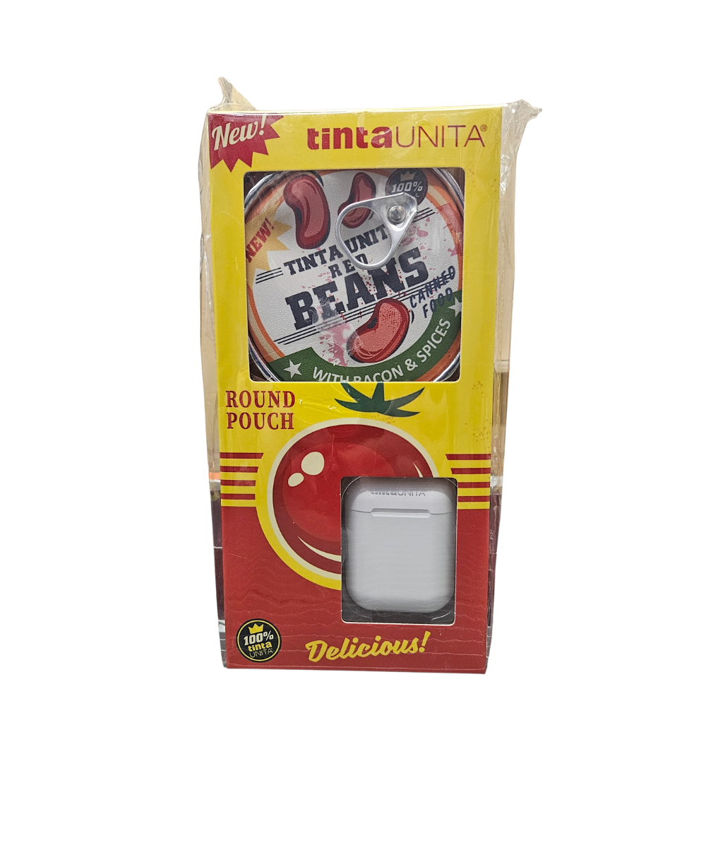 Round Pouch + Auricolari Bluetooth TintaUnita