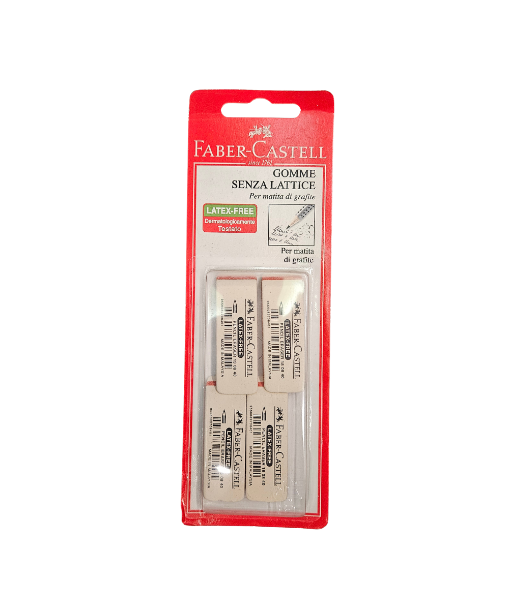 Set 4 Gomme Faber Castell