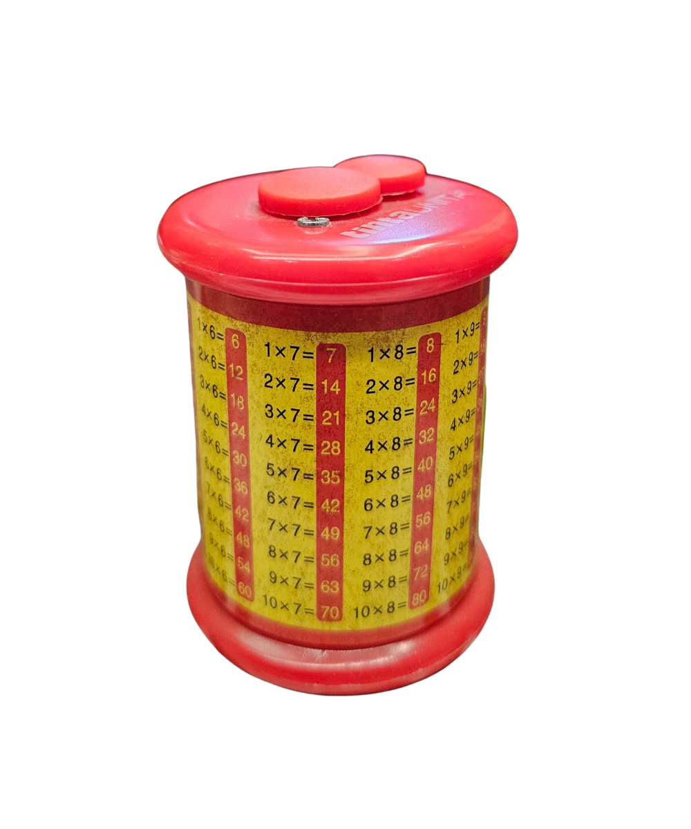 Temperino TintaUnita Con Tabelline