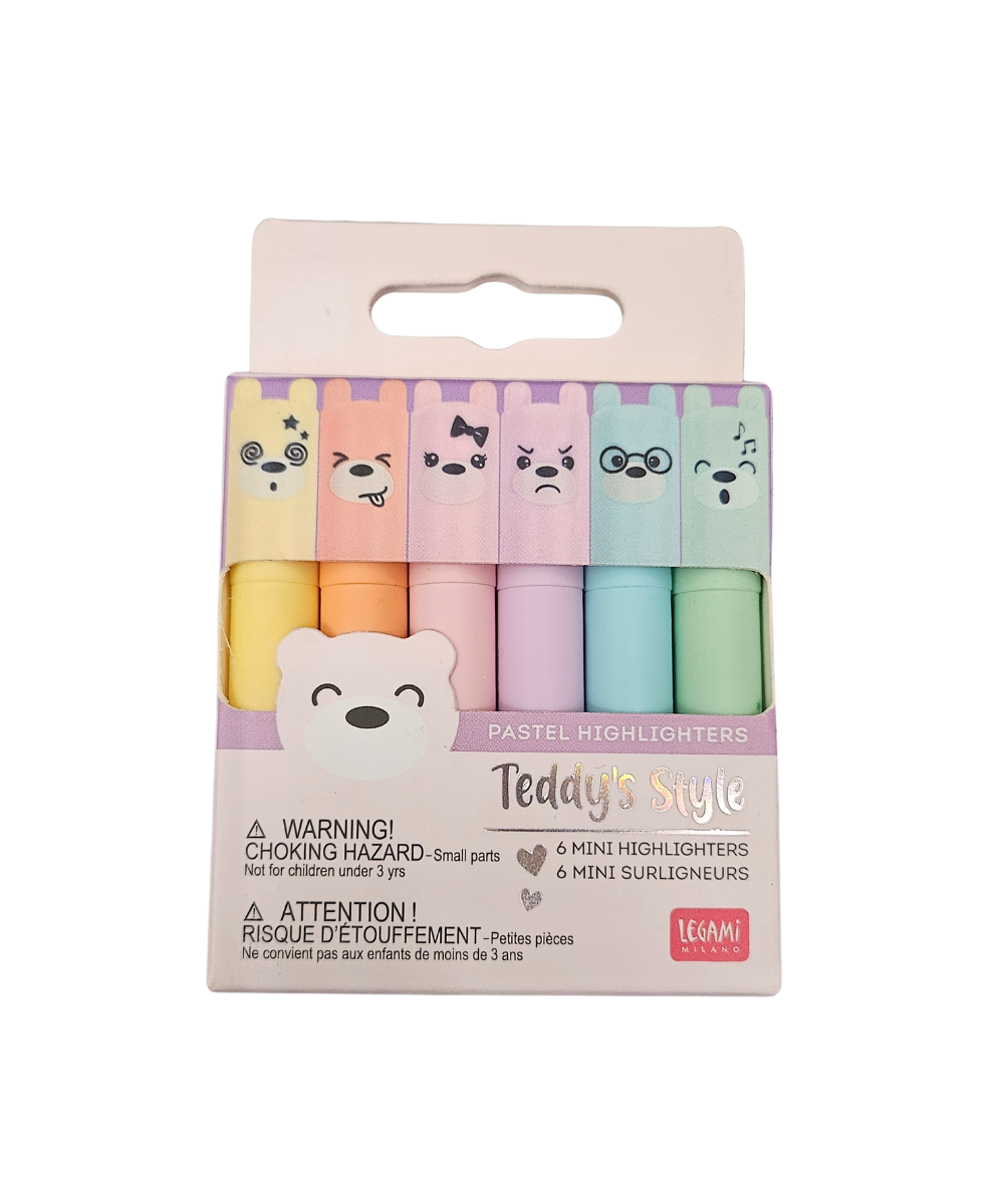 Set 6 Mini Evidenziatori Legami