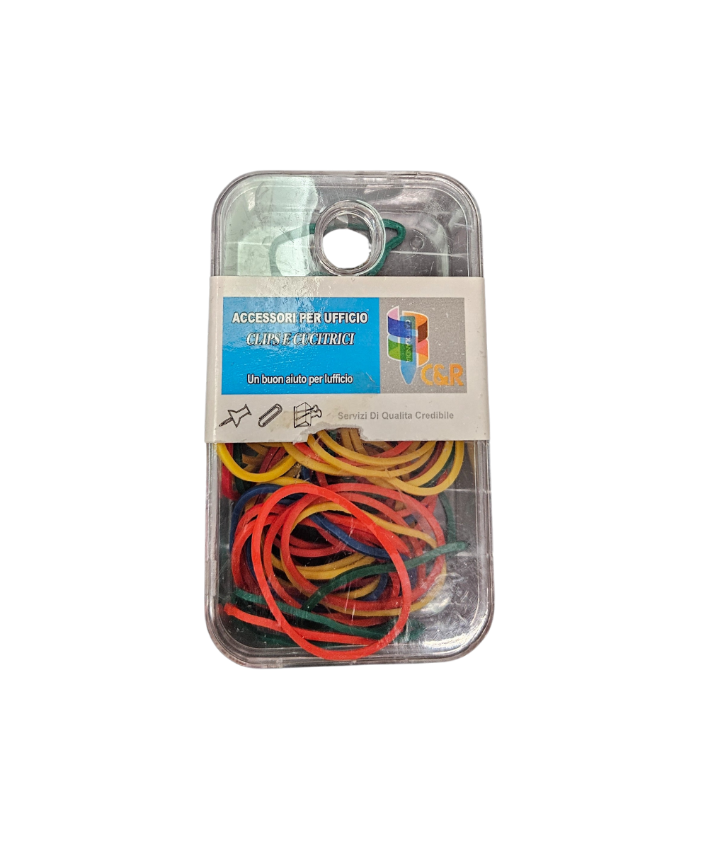 Set 50 Mini Elastici Colorati