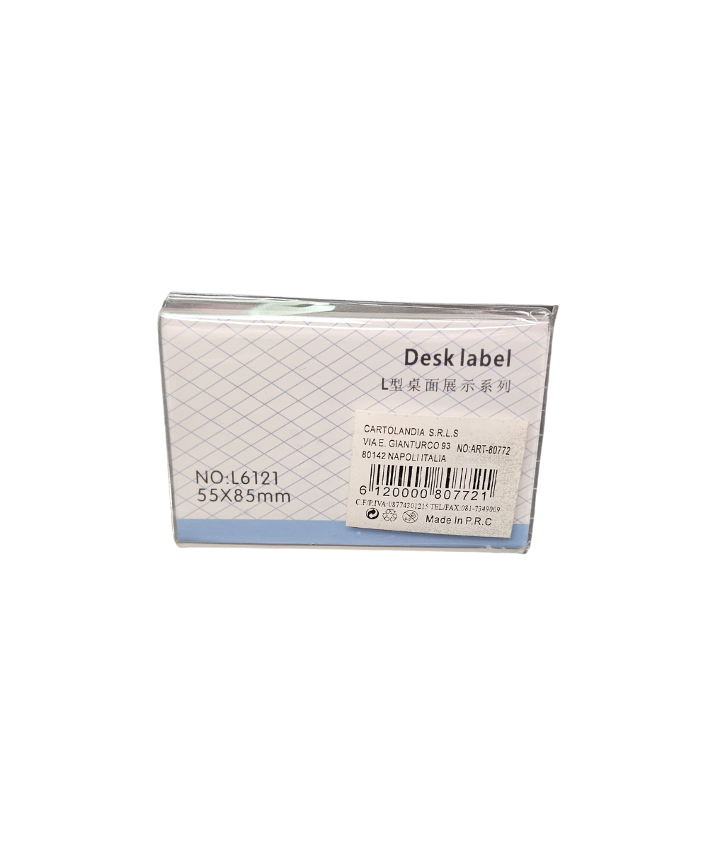 Desk Label