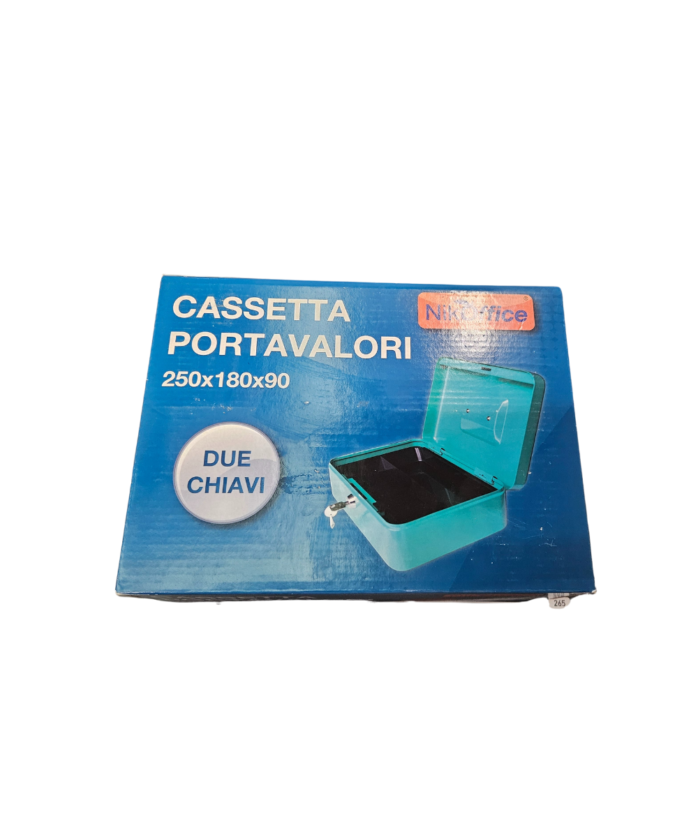 Cassetta Portavalori Due Chiavi NikOffice