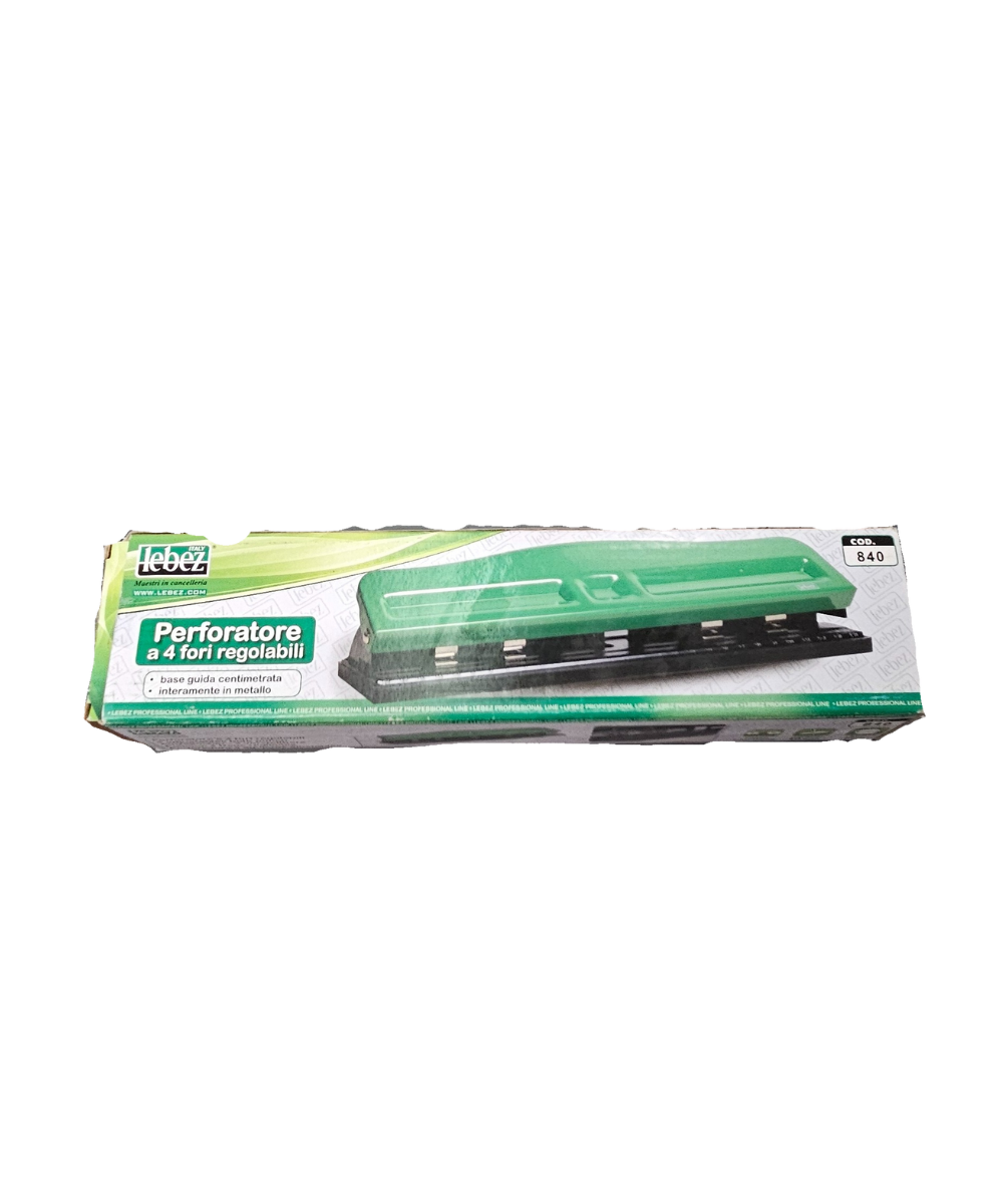 Perforatore 4 Fori Regolabili Lebez