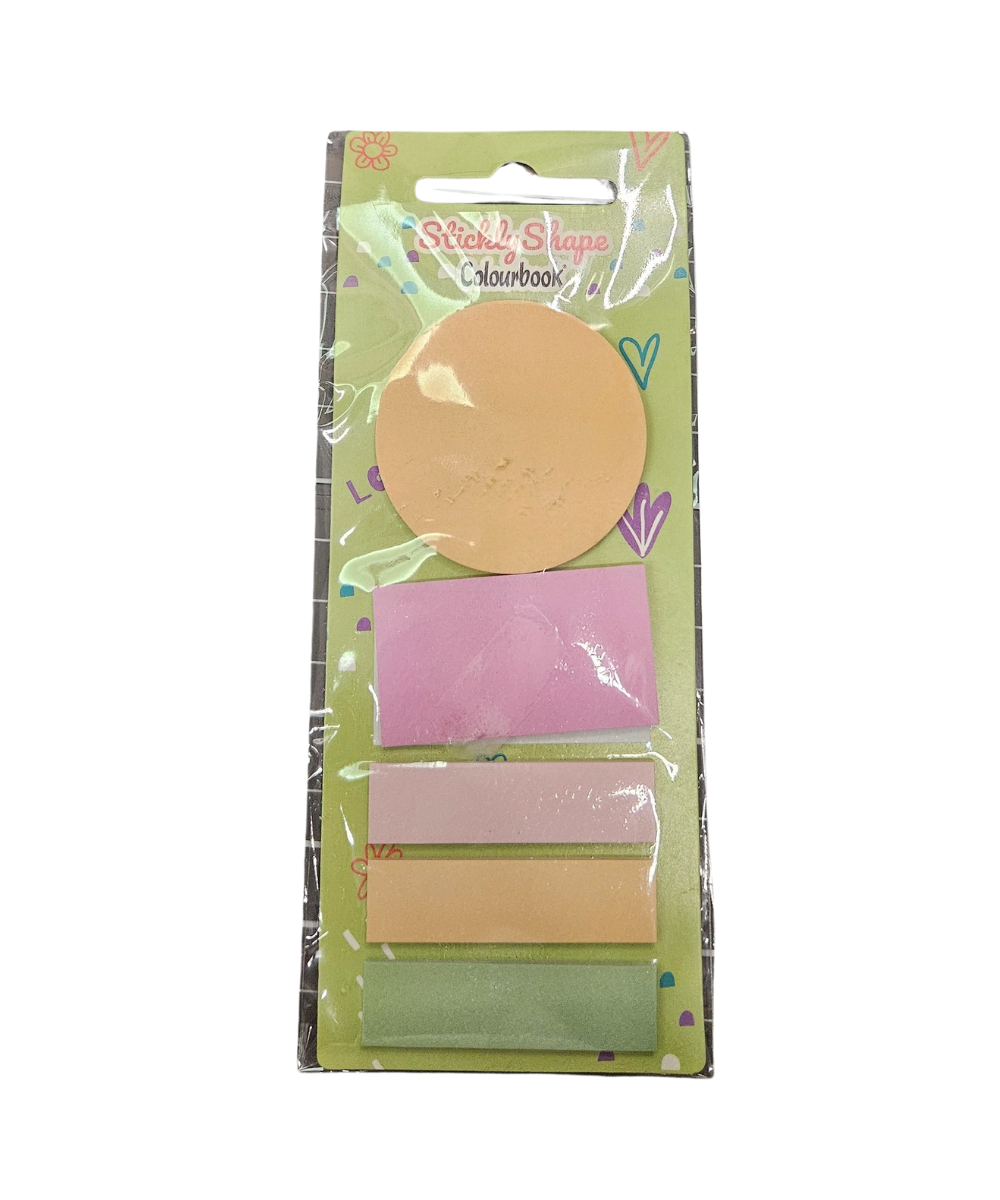 Stickly Shape Colourbook