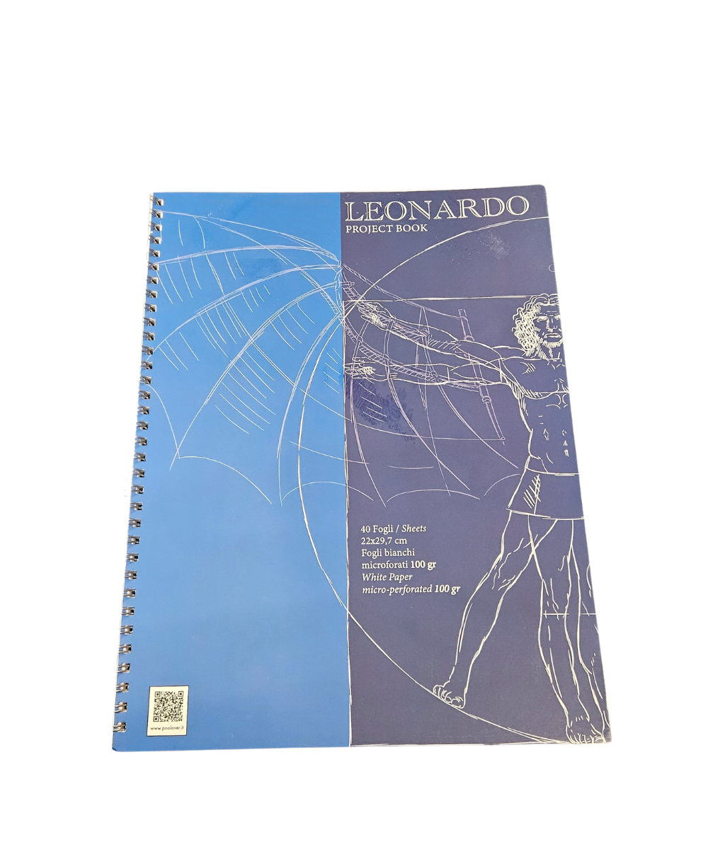 Sketch Book Leonardo Project Book