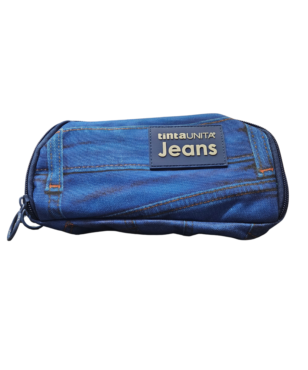 Astuccio Wings Accessoriato Tinta Unita Jeans