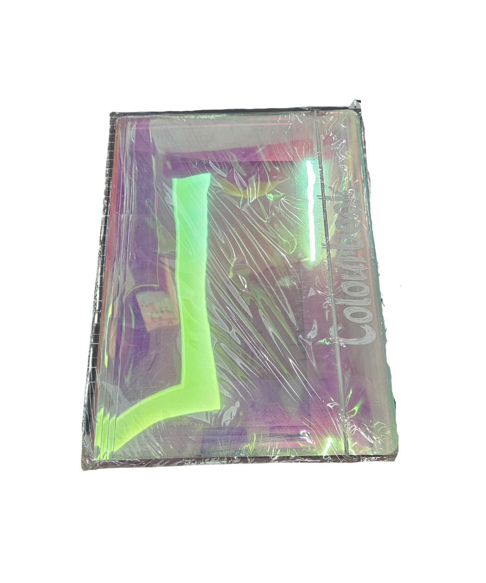 Cartellina Iridescente Con Elastico Colourbook