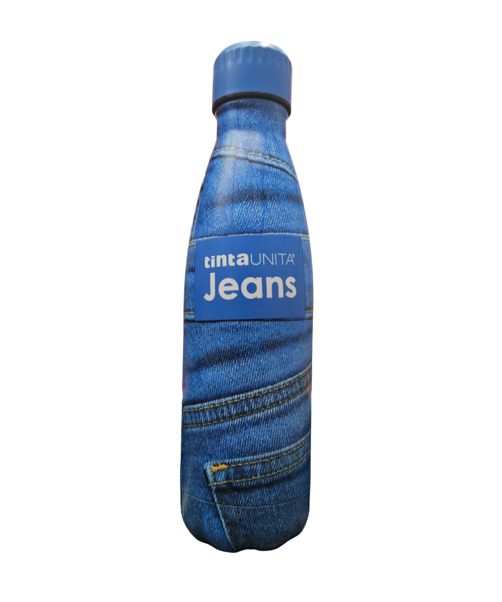 Borraccia In Acciaio 500ML TintaUnita Jeans