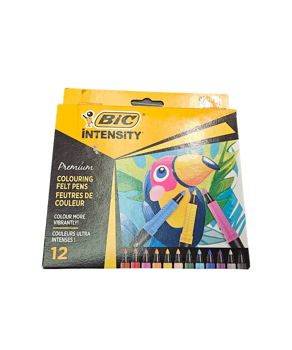 Confezione 12 Premium Felt Pens Bic Intensity