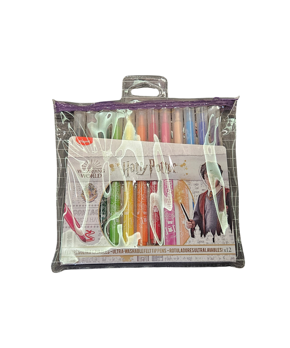 Set 12 Pennarelli Lavabili Harry Potter
