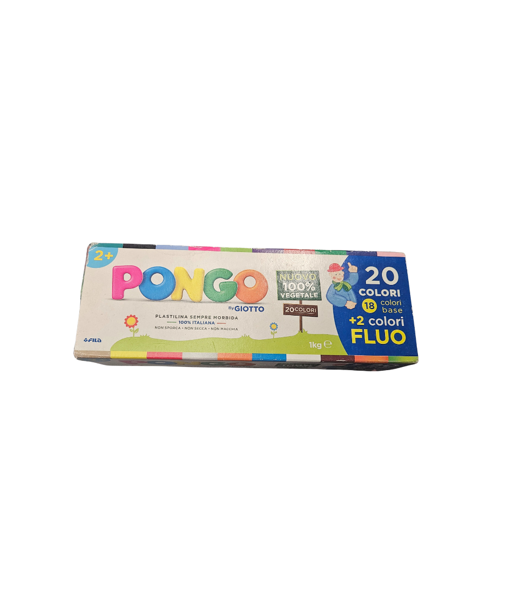 Confezione 20 Colori Pongo Giotto