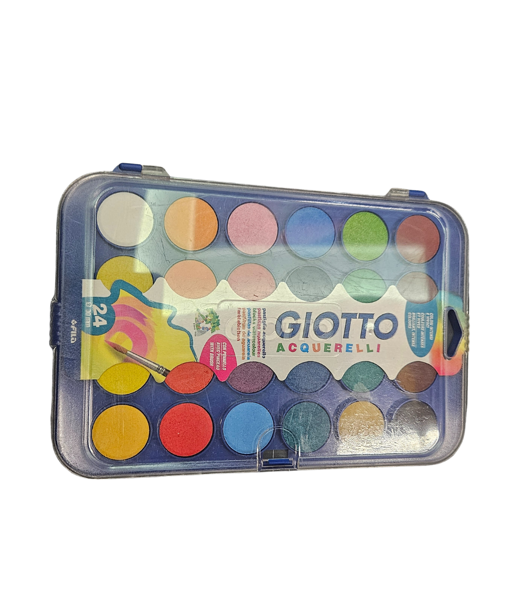 Confezione 24 Acquerelli Giotto