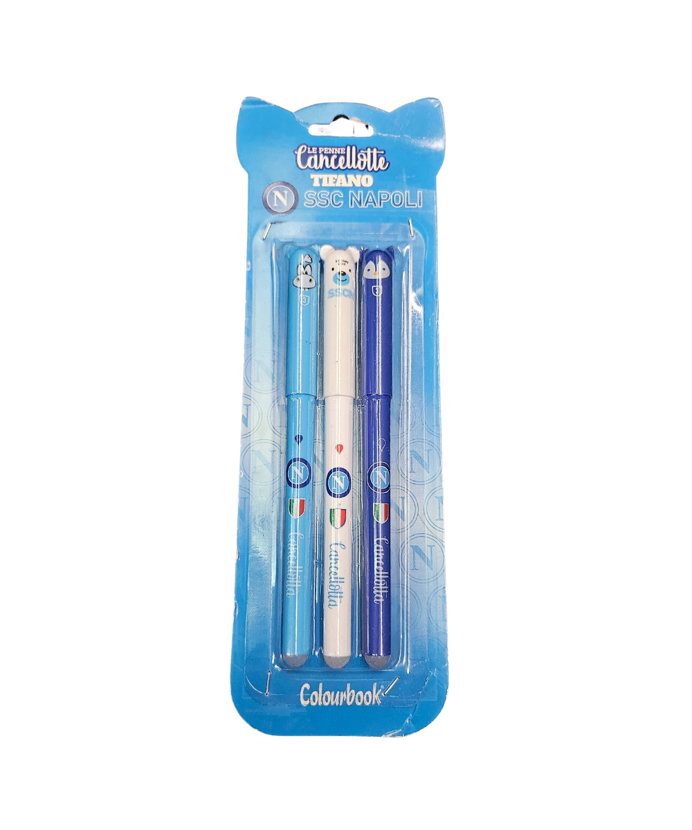 Set Tre Penne Cancellotte SSC Napoli Colourbook