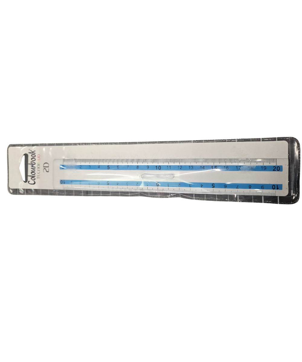 Righello 20CM Colourbook Tecnofluo