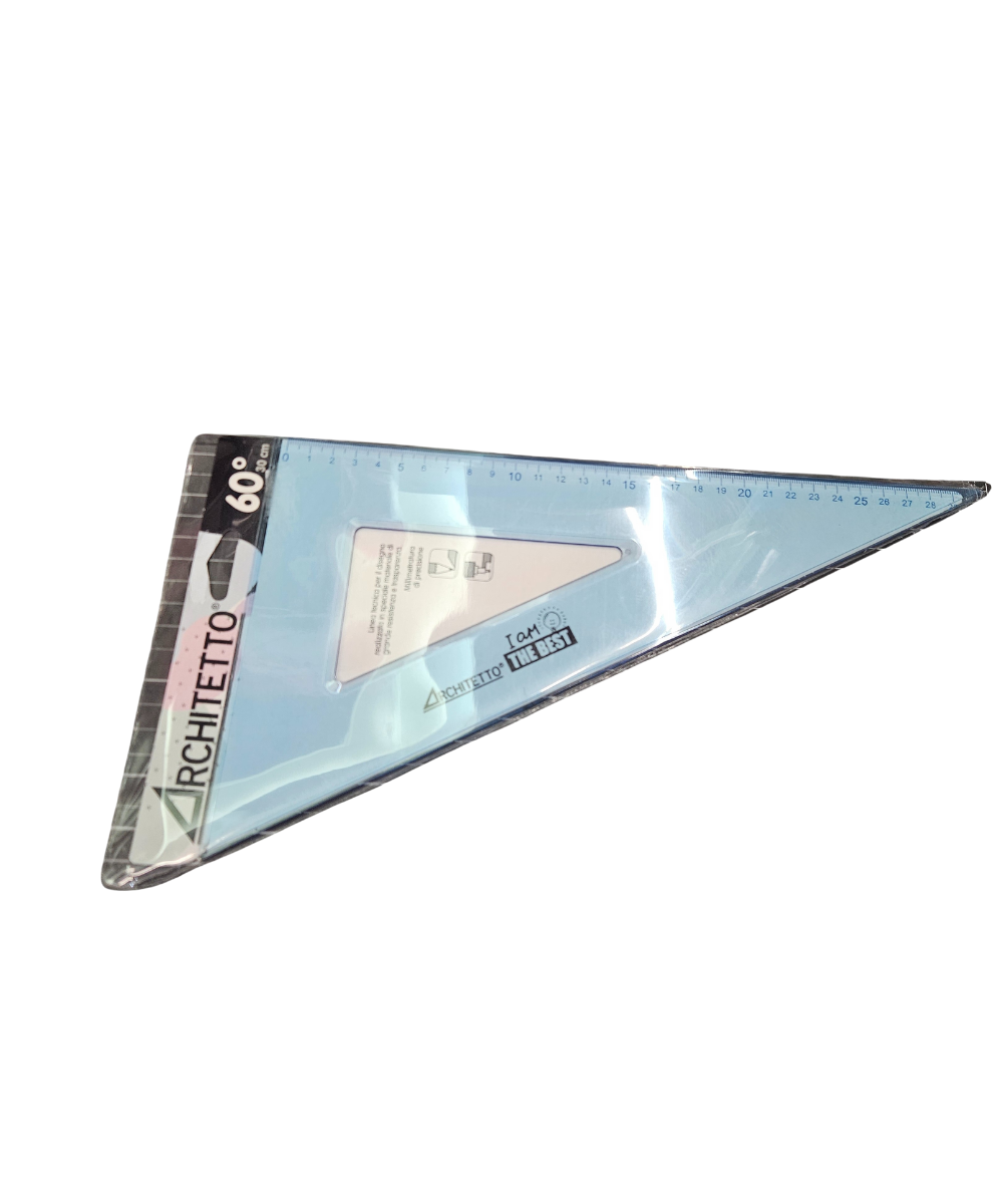Squadretta 60° 30CM Architetto