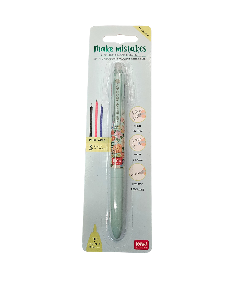 Penna Legami 3 Colori Make Mistakes