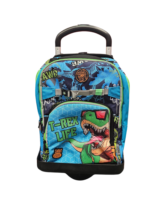 Zaino + Trolley T-Rex Life Shout