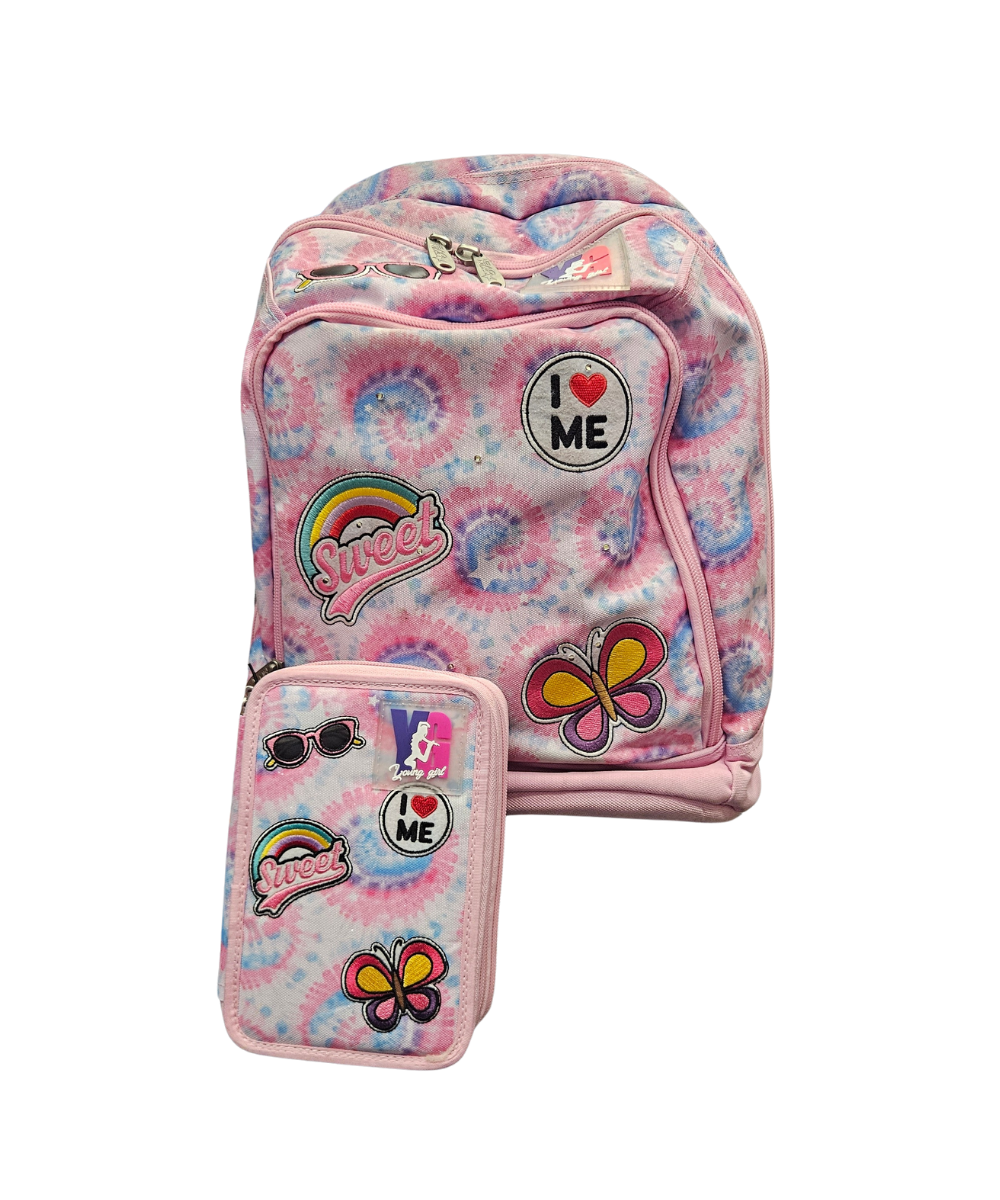 Zaino + Astuccio Young Girl
