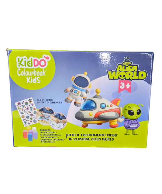Kiddo Colourbook Kids Alien World