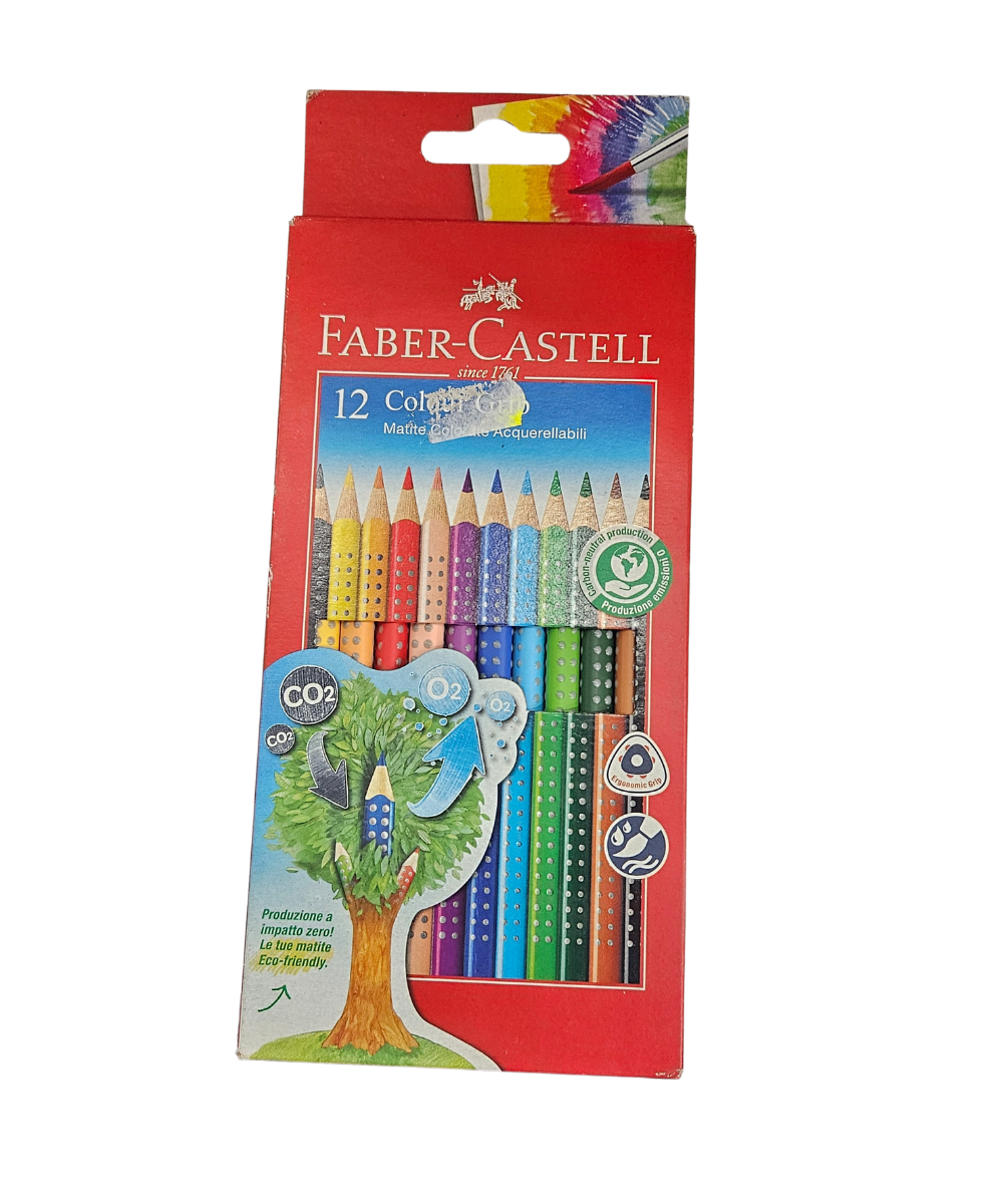 Confezione 12 Matite Colorate Acquerellabili Faber-Castell
