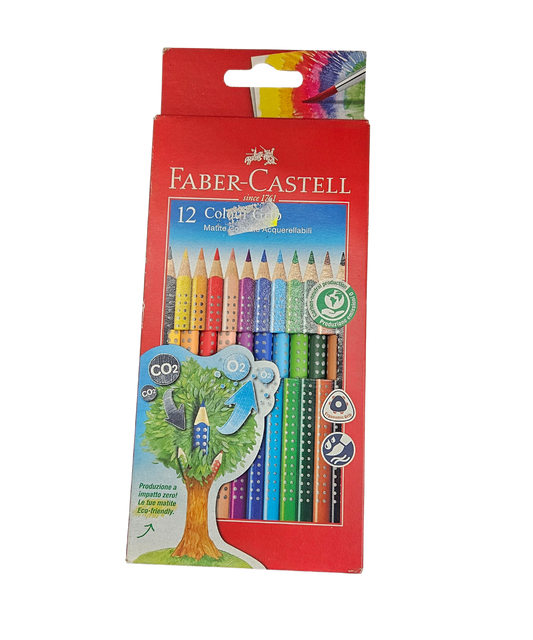 Confezione 12 Matite Colorate Acquerellabili Faber-Castell