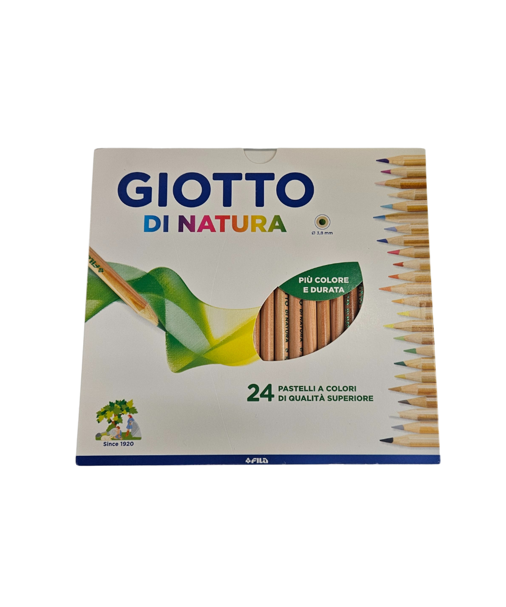 Confezione 24 Pastelli A Colori Giotto Di Natura