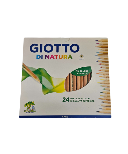 Confezione 24 Pastelli A Colori Giotto Di Natura