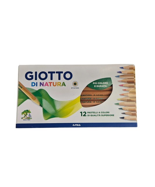 Confezione 12 Pastelli A Colori Giotto Di Natura