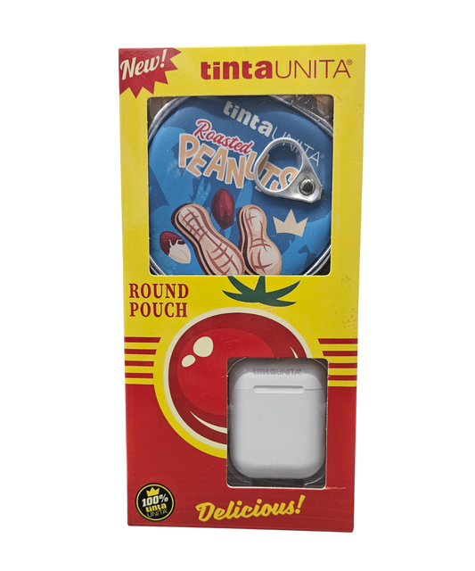 Round Pouch + Auricolari Bluetooth TintaUnita