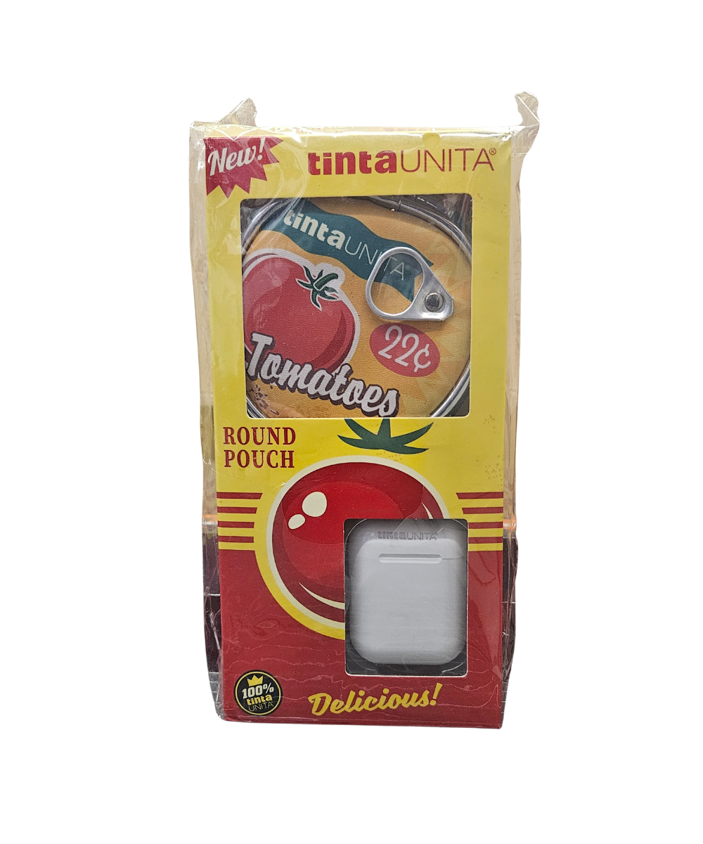 Round Pouch + Auricolari Bluetooth TintaUnita