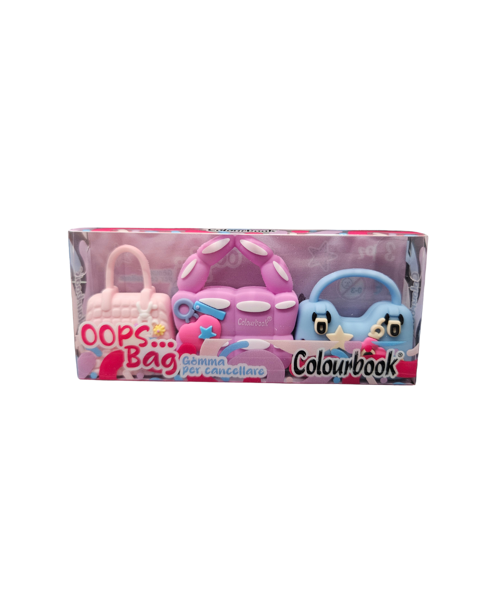 Set Gomme Per Cancellare Colourbook Oops... Bag