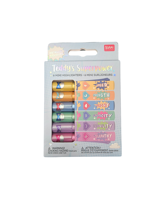 Set 6 Mini Evidenziatori Legami