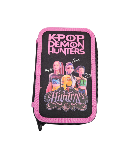 Astuccio 3 Zip K-Pop Demon Hunters