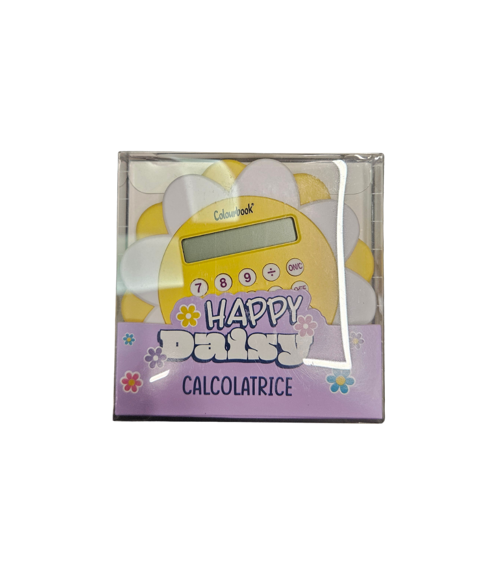 Calcolatrice Colourbook Happy Daisy