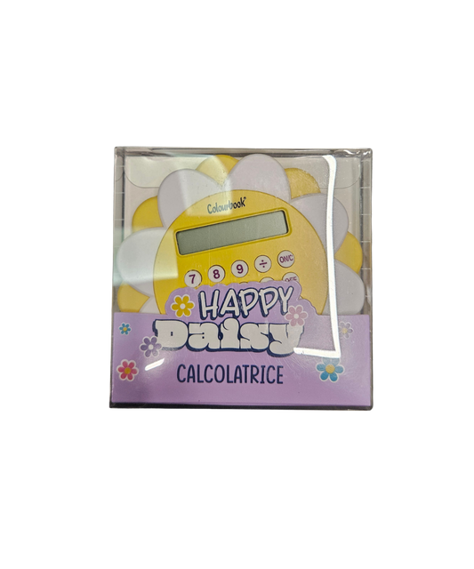 Calcolatrice Colourbook Happy Daisy