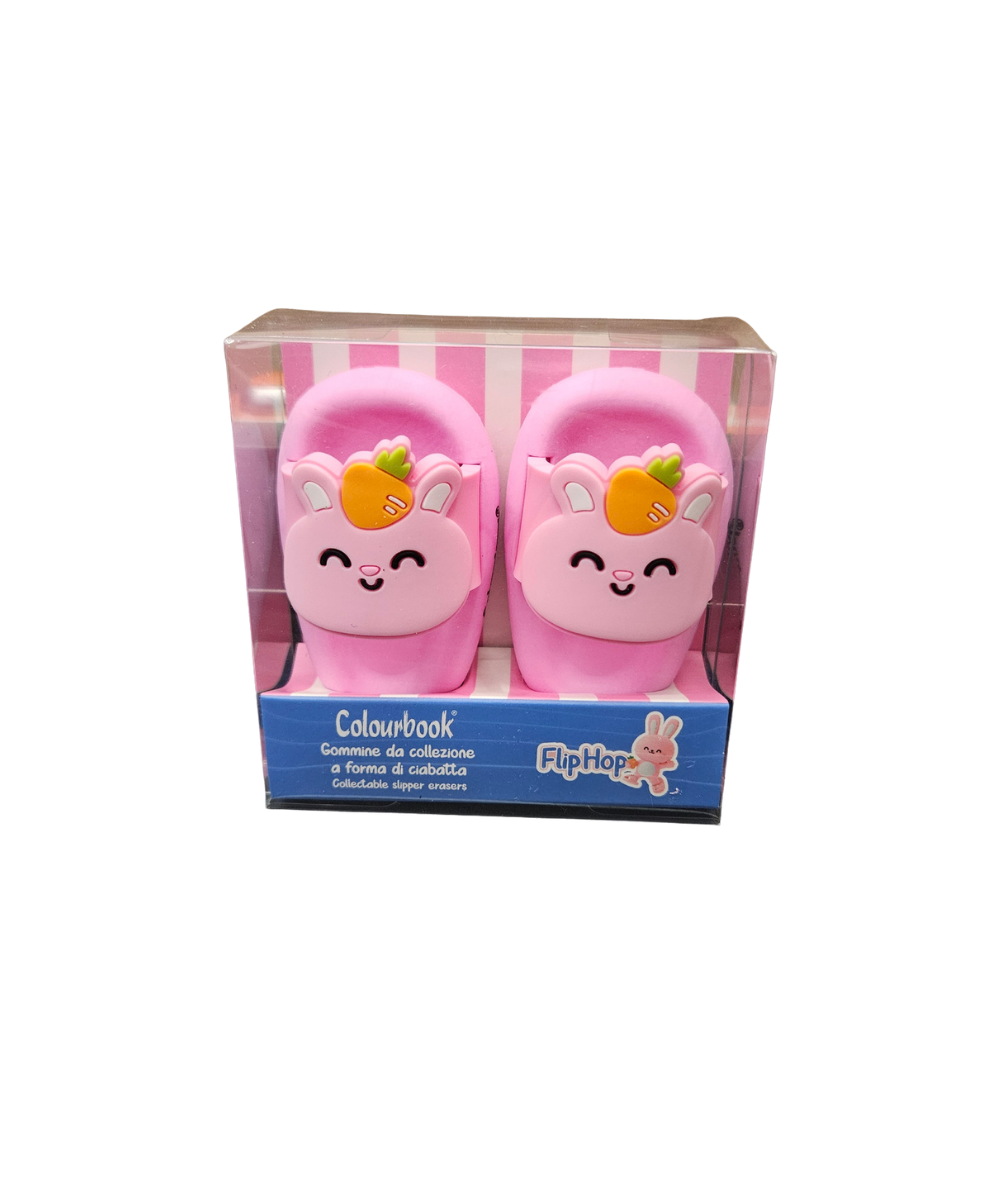 Set Due Gomme Per Cancellare Colourbook Flip Flop