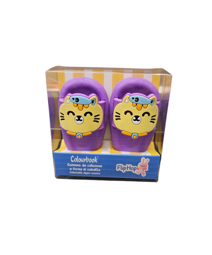 Set Due Gomme Per Cancellare Colourbook Flip Flop