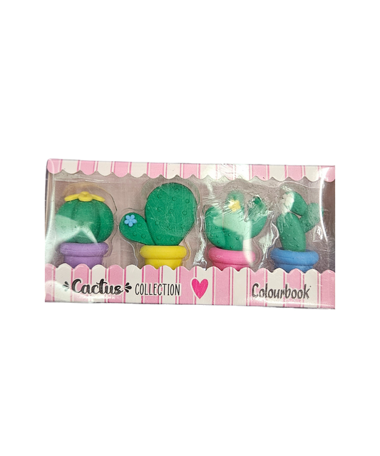 Set Gommine Colourbook Cactus Collection