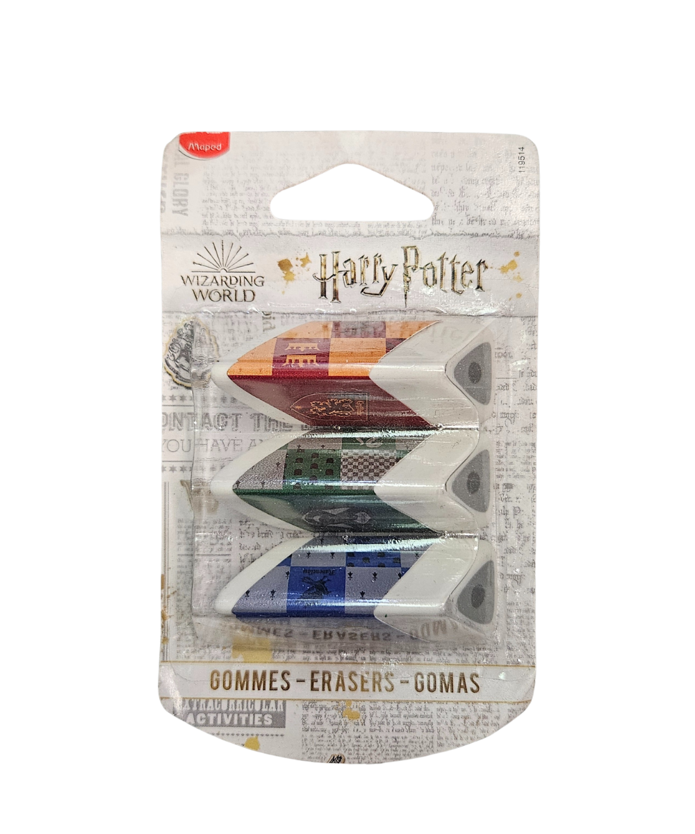 Set 3 Gomme Harry Potter