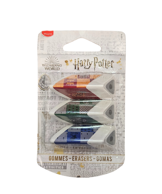 Set 3 Gomme Harry Potter