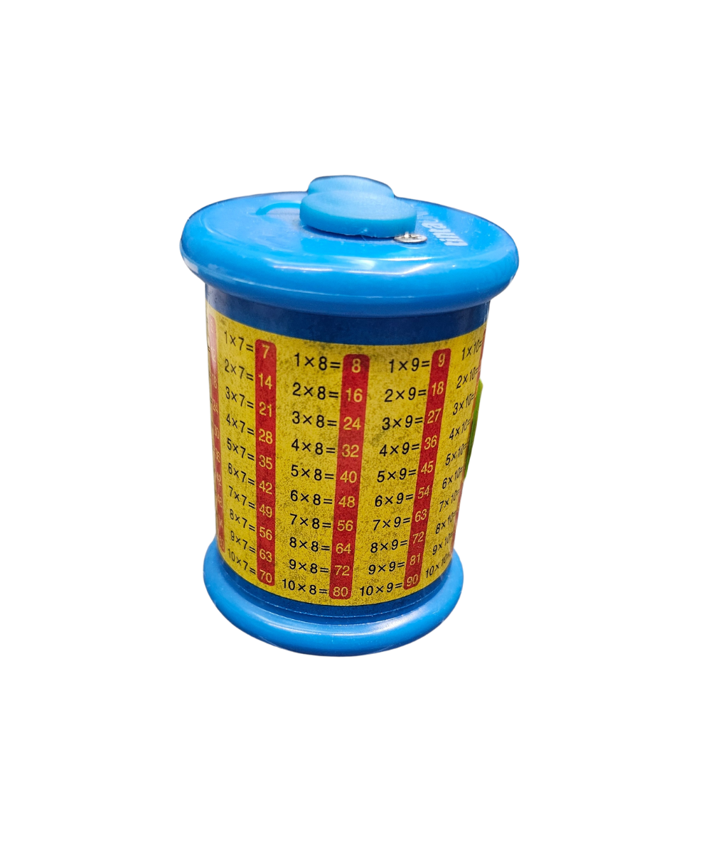 Temperino TintaUnita Con Tabelline