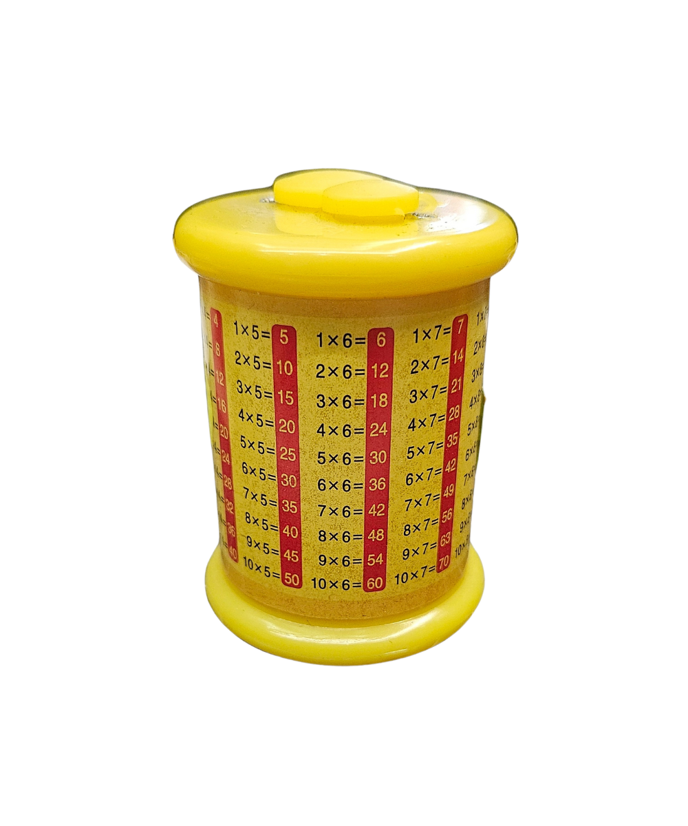 Temperino TintaUnita Con Tabelline