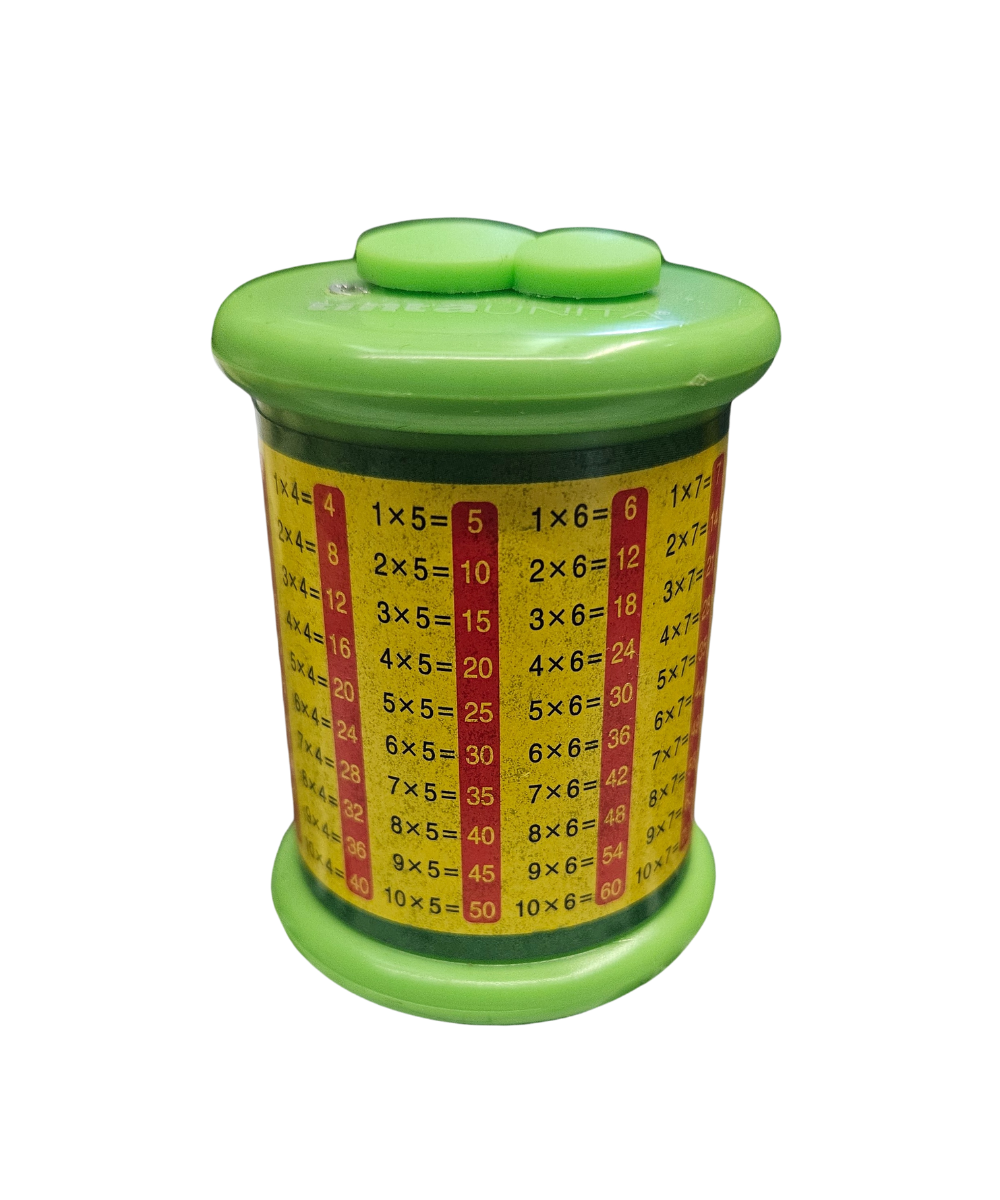 Temperino TintaUnita Con Tabelline