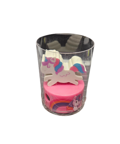 Temperino Più Gomma Unicorn