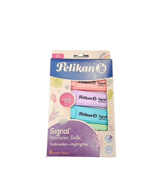 Set 6 Evidenziatori Pelikan